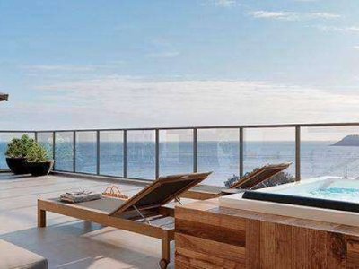 Apartamento com 2 dormitórios à venda, 95 m² por r$ 923.589,54 - praia de armação do itapocorói - penha/sc