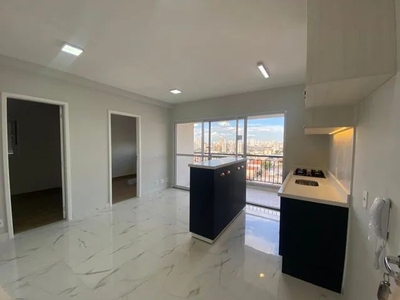 Apartamento com 2 dormitórios para alugar, 45 m² por R$ 3.130,00/mês - Anália Franco - São