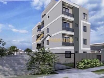 Apartamento com 2 quartos à venda na rua pasteur, vargem grande, pinhais, 56 m2 por r$ 265.000