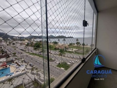 Apartamento com 2 quartos para alugar na avenida arthur costa filho, 585, centro, caraguatatuba, 99 m2 por r$ 2.800