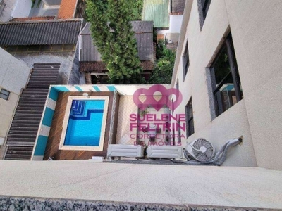 Apartamento com 3 dormitórios à venda, 110 m² por r$ 850.000,00 - santa lúcia - vitória/es