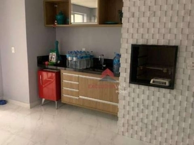 Apartamento com 3 dormitórios para alugar, 190 m² por r$ 12.400,00/mês - jardim das colinas - são josé dos campos/sp