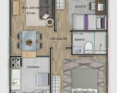 Apartamento na Avenida Protásio Alves