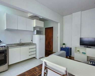 Apartamento no Edifício Concordia com 1 dorm e 30m, Cidade Baixa - Porto Alegre