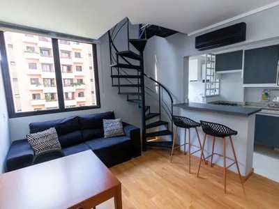 Apartamento para aluguel possui 45 metros quadrados com 1 quarto em Vila Olímpia - São Pau