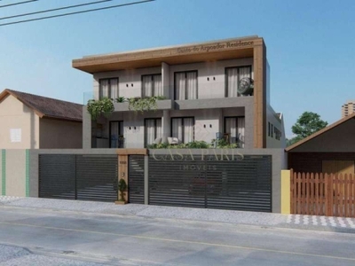 Casa com 2 dormitórios à venda, 41 m² por r$ 280.000,00 - maracanã - praia grande/sp