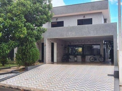 Casa com 3 dormitórios, 268 m² - venda por r$ 1.500.000,00 ou aluguel por r$ 7.000,00/mês - condomínio jardim botânico - bady bassitt/sp