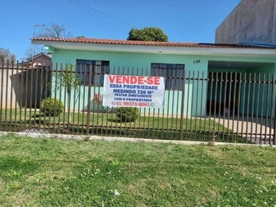 Imóvel no centro de tijucas do sul- pr em frente à biblioteca municipal.