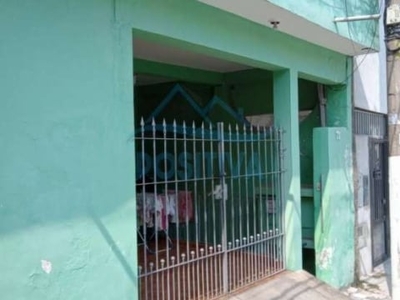 Casa para locação em osasco, jaguaribe, 2 dormitórios, 1 banheiro, 1 vaga