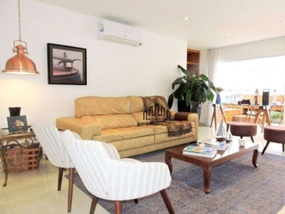 Cobertura com 3 dormitórios à venda, 270 m² por r$ 1.200.000,00 - pitangueiras - guarujá/sp