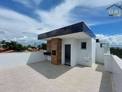Cobertura com 4 dormitórios à venda, 110 m² por r$ 749.900,00 - planalto - belo horizonte/mg