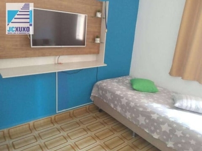 Kitnet com 1 dormitório à venda, 25 m² por r$ 115.000,00 - ocian - praia grande/sp