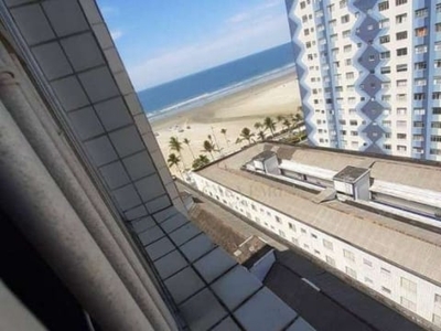 Kitnet com 1 dormitório à venda, 30 m² por r$ 150.000,00 - vila guilhermina - praia grande/sp