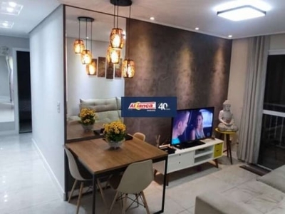 Loft com 2 quartos à venda na dona tecla, 230, jardim flor da montanha, guarulhos, 58 m2 por r$ 460.000