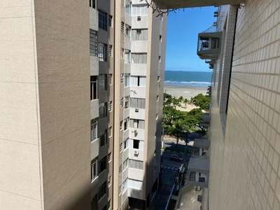 Ótimo apartamento mobiliado para locação, na orla da praia da Pompéia em Santos-SP.