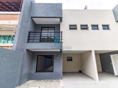 Sobrado com 3 dormitórios à venda, 135 m² por r$ 742.000,00 - boqueirão - curitiba/pr