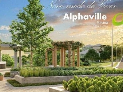 Terreno alphaville à venda, 859 m² por r$ 880.997 - ferraria - campo largo/pr