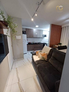 Apartamento em Cidade Ocian, Praia Grande/SP de 65m² 2 quartos à venda por R$ 269.000,00