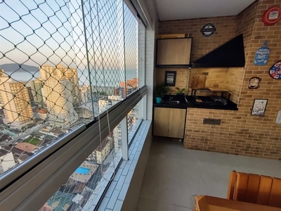 Apartamento em Vila Guilhermina, Praia Grande/SP de 126m² 3 quartos à venda por R$ 994.000,00