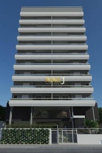 Apartamento em Vila Guilhermina, Praia Grande/SP de 69m² 2 quartos à venda por R$ 369.000,00