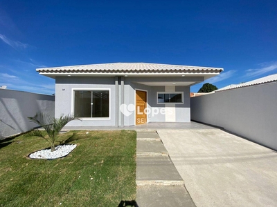 Casa em Cajueiros (Itaipuaçu), Maricá/RJ de 96m² 2 quartos à venda por R$ 449.000,00