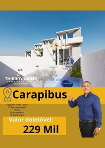 Casa em Carapibus, Conde/PB de 65m² 2 quartos à venda por R$ 228.000,00