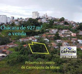 Chácara em Aparecida, Carmópolis De Minas/MG de 927m² 1 quartos à venda por R$ 119.000,00