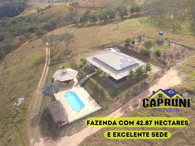 Chácara em Zona Rural, Carmópolis De Minas/MG de 10m² 3 quartos à venda por R$ 3.599.000,00