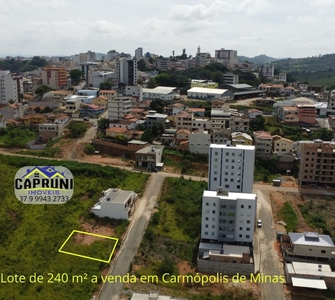 Terreno em Blória, Carmópolis De Minas/MG de 240m² à venda por R$ 118.000,00