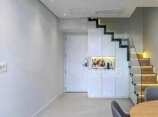Apartamento com 2 dormitórios para alugar, 100 m² por R$ 22.500/mês na Vila Olímpia - São