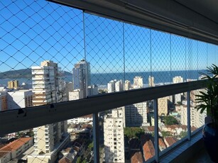 Apartamento em Gonzaga, Santos/SP de 145m² 4 quartos à venda por R$ 1.914.000,00