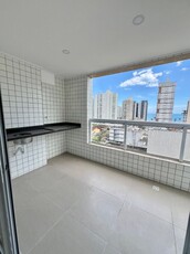 Apartamento em Vila Caiçara, Praia Grande/SP de 74m² 2 quartos à venda por R$ 493.000,00 ou para locação R$ 2.600,00/mes