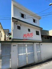 Casa em Morro de São Bento, Santos/SP de 70m² 3 quartos para locação R$ 1.500,00/mes