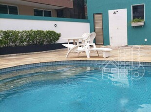 Flat em Itacoatiara, Niterói/RJ de 50m² 1 quartos à venda por R$ 479.000,00