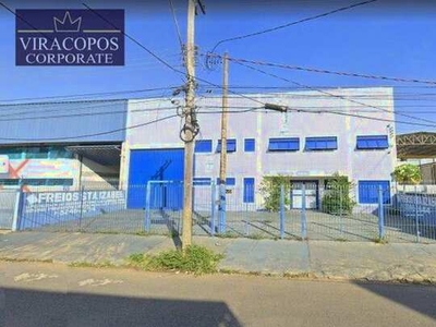 Galpão para alugar, 821 m² por R$ 9.500,00/mês - Chácaras Campos dos Amarais - Campinas/SP