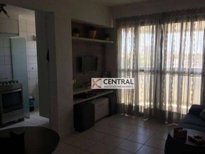 Apartamento com 1 dormitório para alugar, 45 m² por r$ 2.900,00/mês - jardim aeroporto - lauro de freitas/ba