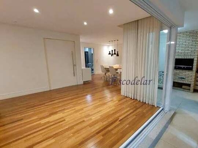 Apartamento com 3 dormitórios para alugar, 241 m² por R$ 21.940,00/mês - Jardim das Perdiz