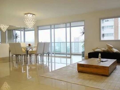 Apartamento com 3 suites 198m², mobiliado, decorado, ar condicionado, 3 vagas cobertas - B