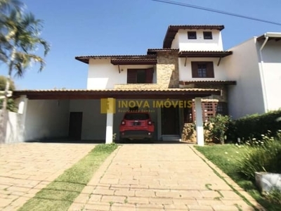 Casa em condomínio fechado com 4 quartos à venda na rua san conrado, s/n, 415, loteamento caminhos de san conrado (sousas), campinas, 354 m2 por r$ 1.380.000