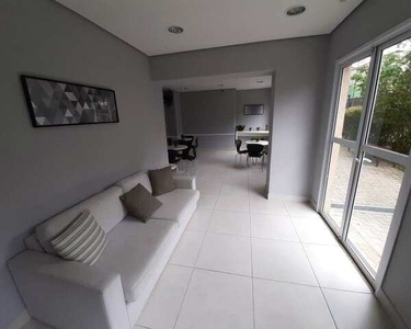 31 m2 uteis, mobiliado, 1 dormitorio, living com TE, banheiro, cozinha americana, area de