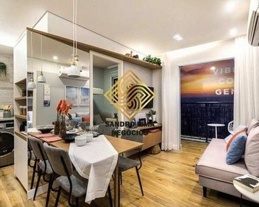 APARTAMENTO 37M², 2 DORMITÓRIOS, VARANDA COM 1 VAGA A VENDA - CAMBUCI - SÃO PAULO/SP