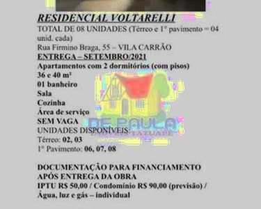 Apartamento à venda, 36 m² por R$ 253.000,00 - Vila Carrão - São Paulo/SP