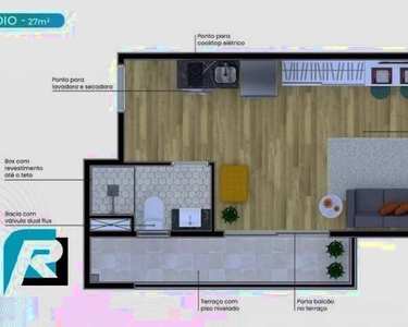 Apartamento com 1 dorm - com 16, 25 e 27m² no Brooklin/Vila Olímpia SP