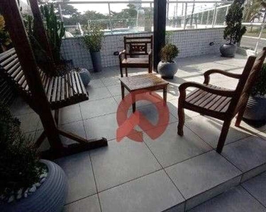 Apartamento com 1 dormitório à venda, 42 m² por R$ 245.000,00 - Maracanã - Praia Grande/SP