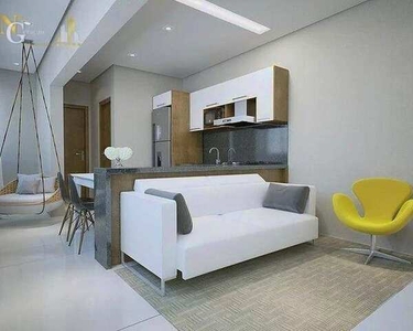 Apartamento com 1 dormitório à venda, 46 m² por R$ 293.942,00 - Vila Guilhermina - Praia G