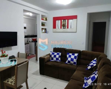 Apartamento com 2/4, sendo 1 suíte em condomínio fechado - Abrantes - Camaçari