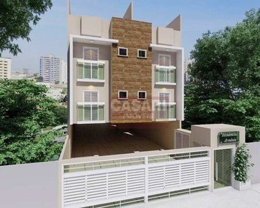 Apartamento com 2 dormitórios à venda, 42 m² - Vila Tibiriçá - Santo André/SP