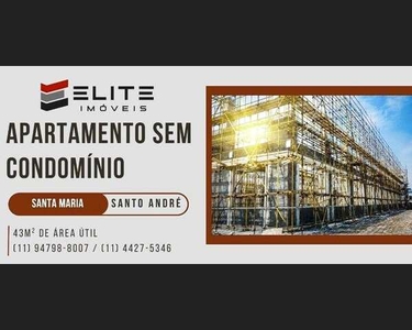 Apartamento com 2 dormitórios à venda, 43 m² por R$ 285.000,00 - Santa Maria - Santo André