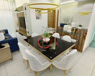 Apartamento com 2 dormitórios à venda, 48 m² por R$ 275.000 - Vila Aquilino - Santo André