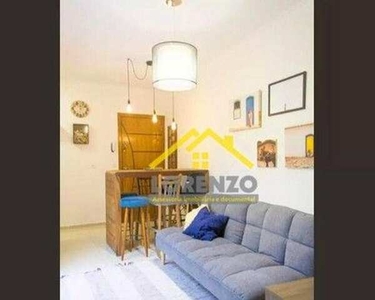 Apartamento com 2 dormitórios à venda, 50 m² por R$ 297.000,00 - Jardim Paraíso - Santo An